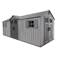 Lifetime 20 Ft. X 8 Ft. Outdoor Storage Shed thumbnail 2