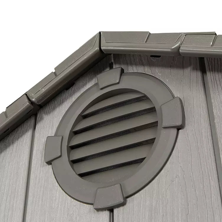Lifetime 15′ x 8′ Rough Cut Dual-Entry Outdoor Storage Shed — image 5