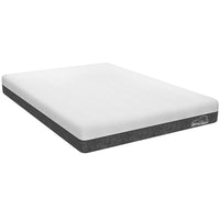 Gel Memory Foam Mattress, Breathable 2-Layer System, White/Grey thumbnail 10
