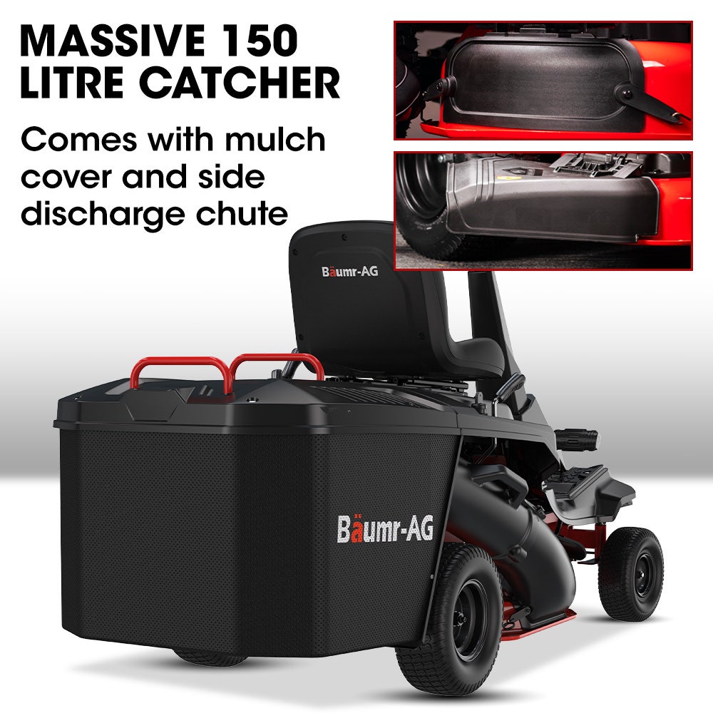 Ride On Lawn Mower - 61 Cm Steel Cutting Deck | Baumr-AG — image 8