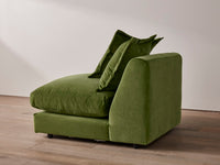 Wodge Armless Love Seat - Loveseat - Twill - Whipped Cream - White thumbnail 3