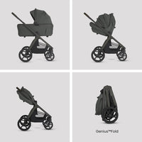 Silver Cross Travel System Pushchair Reversible Seat thumbnail 3