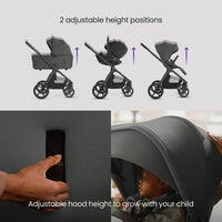 Silver Cross Travel System Pushchair Reversible Seat thumbnail 4