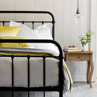 Feather & Black Oliver Small Double Bed Frame, Metal Slatted thumbnail 3