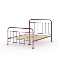 Feather & Black Oliver Small Double Bed Frame, Metal Slatted thumbnail 2