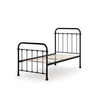 Feather & Black Oliver Small Double Bed Frame, Metal Slatted thumbnail 5