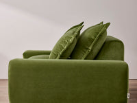 Wodge Love Seat - Loveseat - Twill - Whipped Cream - White thumbnail 3