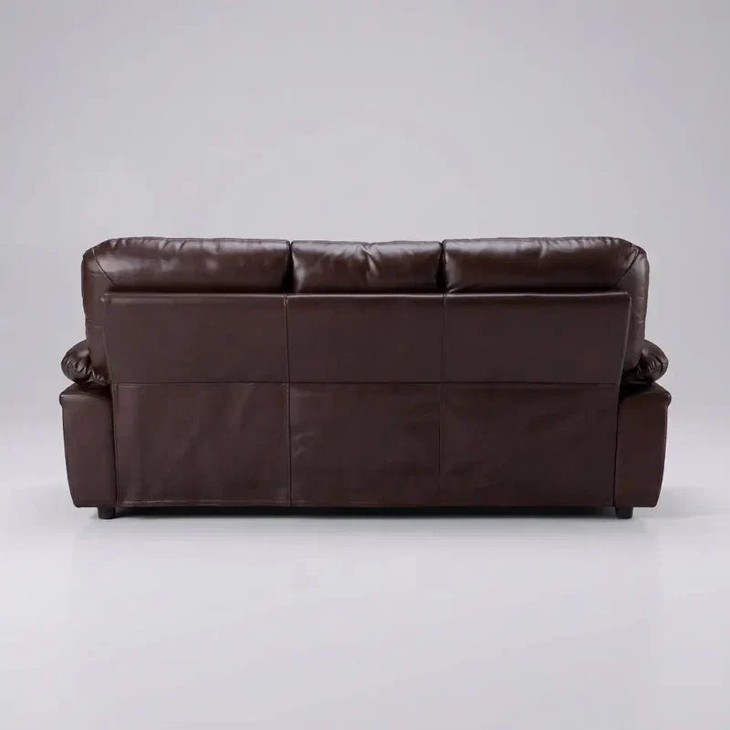 Verona Brown Leather 3+2 Seater Sofa Set Collection — image 7