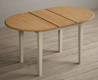 Extending Warwick Oak and Cream Painted Dining Table with Warwick Chairs thumbnail 17