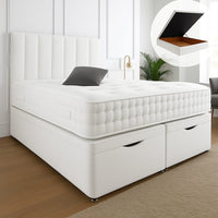Henley Ottoman End Lift Storage Divan Bed Frame, Optional Headboard thumbnail 7
