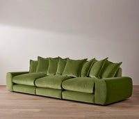 Wodge Modular Sofa - Large - Boucle - Whipped Cream - White thumbnail 3